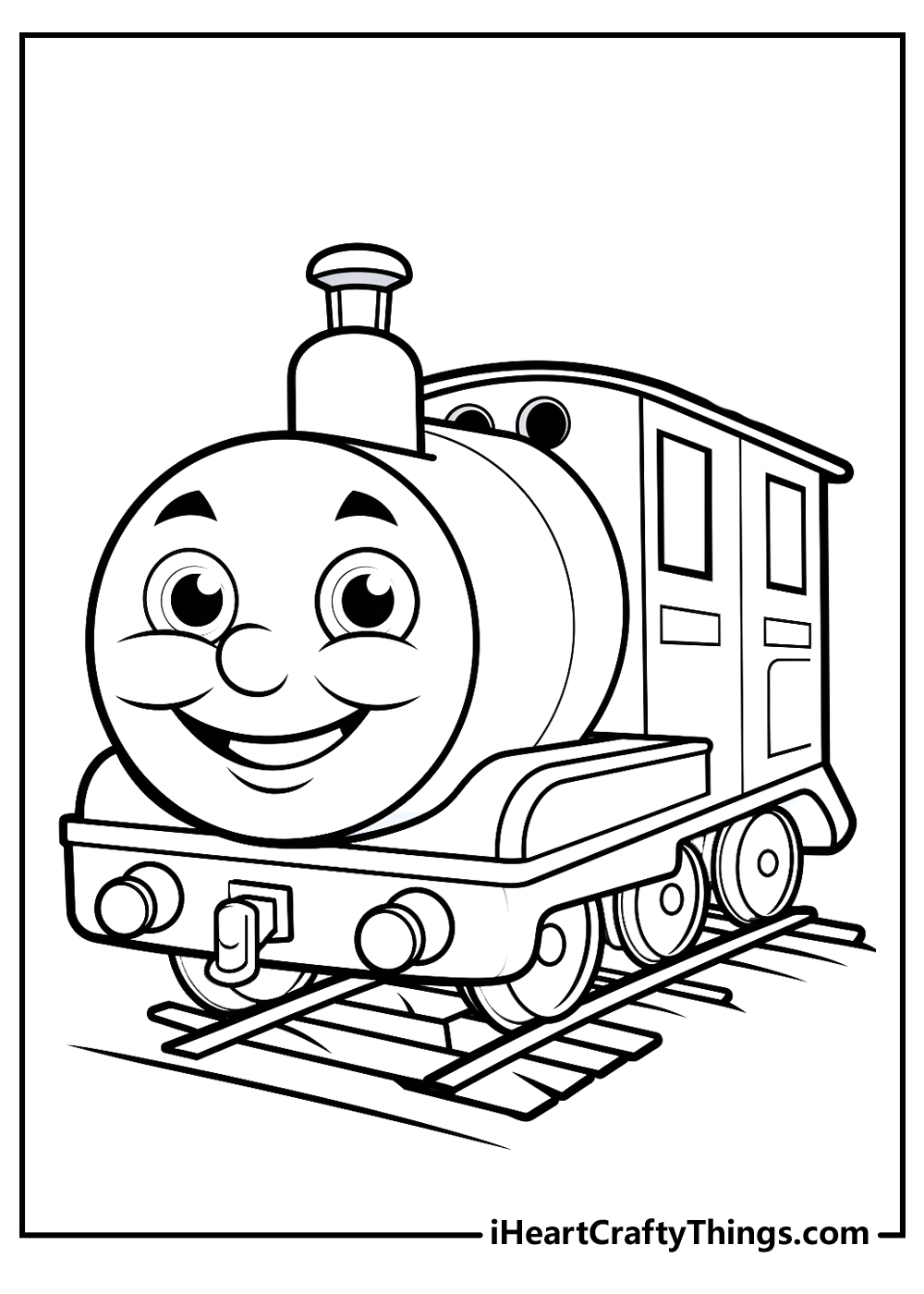 Thomas the train coloring pages free printables