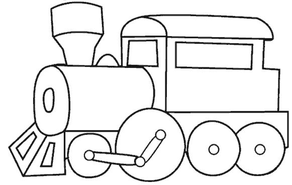 Train printable train coloring pages easy coloring pages coloring pages for kids