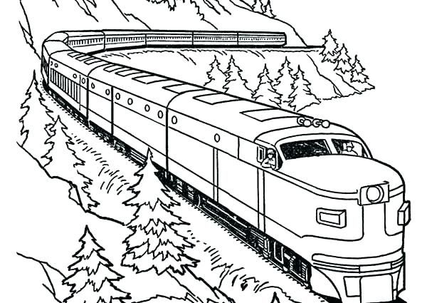 Printable train coloring pages pdf ideas