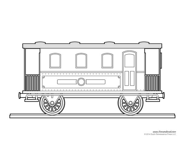 Printable train template free train craft for a train birthday party â tims printables train coloring pages train template cars coloring pages