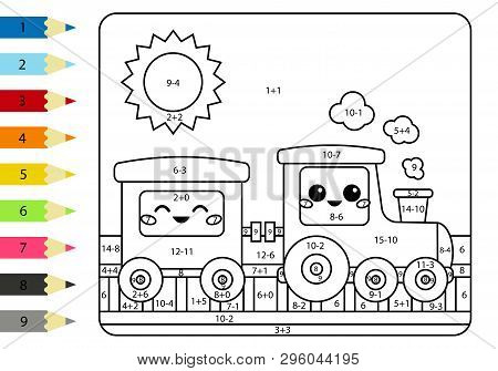 Coloring page by vector photo free trial bigstock