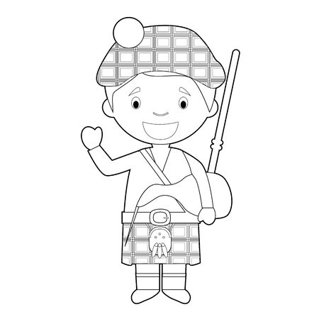 Asian coloring page cliparts stock vector and royalty free asian coloring page illustrations
