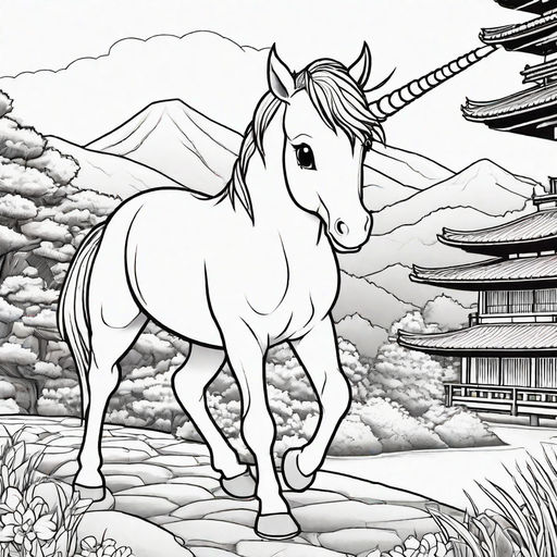 Making it perfect for coloring the character is depicted in a traditional japanese outfit