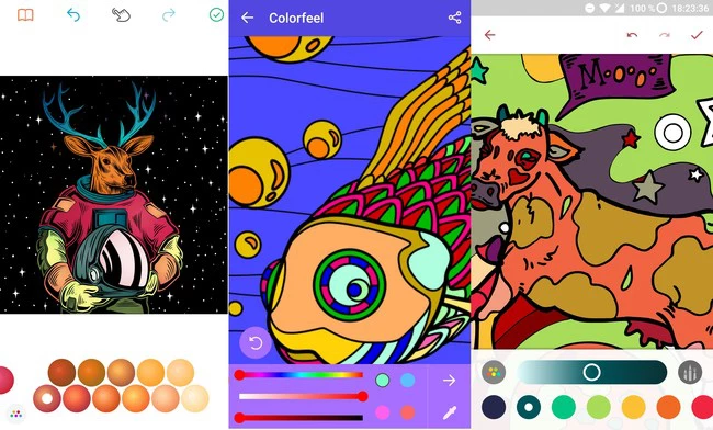 Apps de colorear para adultos