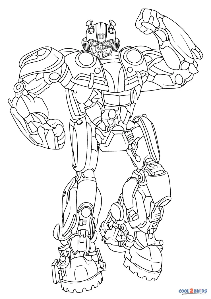 Free printable bumblebee coloring pages for kids