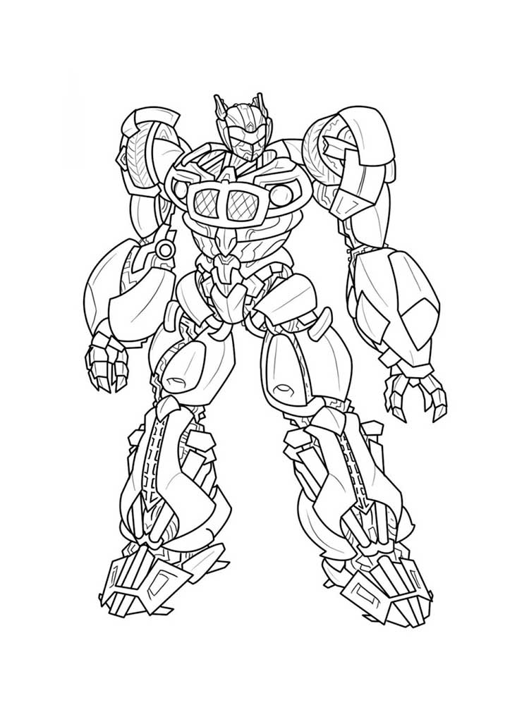 Powerful and threatening conveyor coloring page