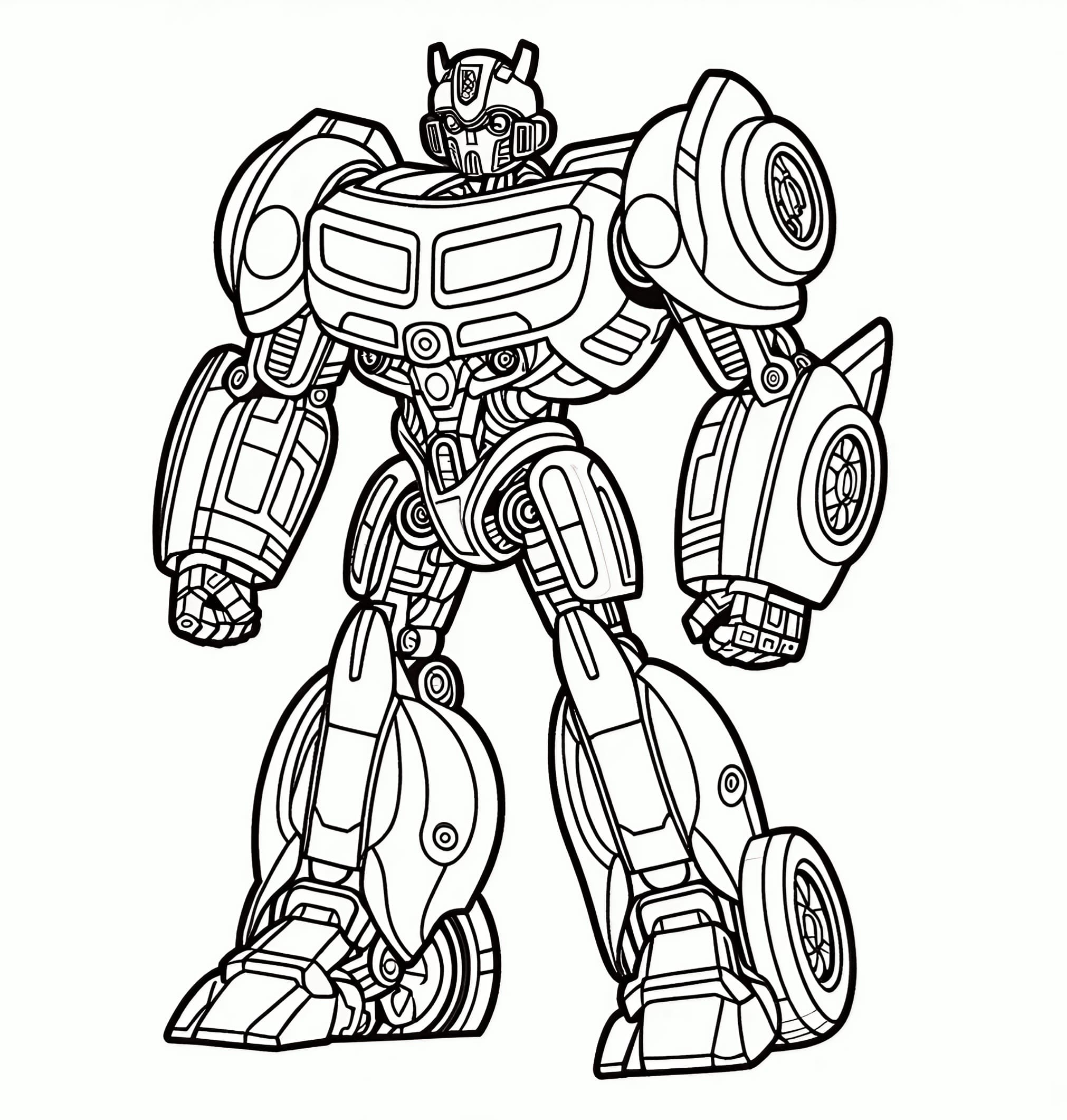 Bumblebee coloring pages for free printable