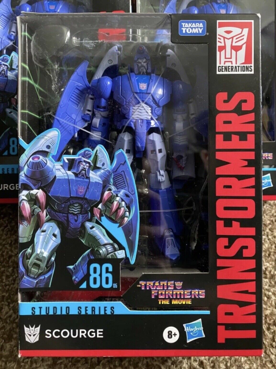 Transformers the movie studio series scourge the sweep g style sealed