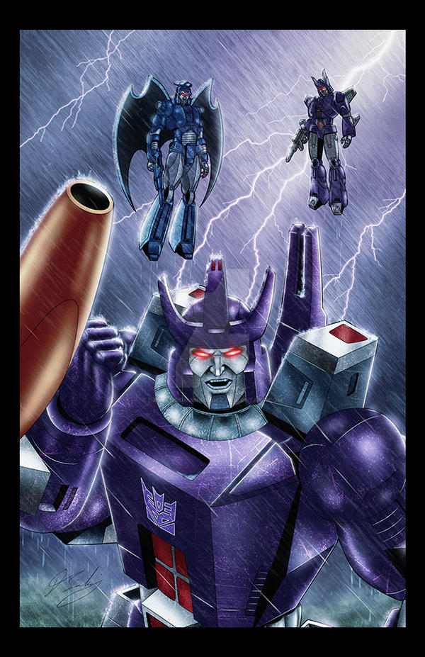 Galvatron scourge and cyclonus by damianssimankowicz on