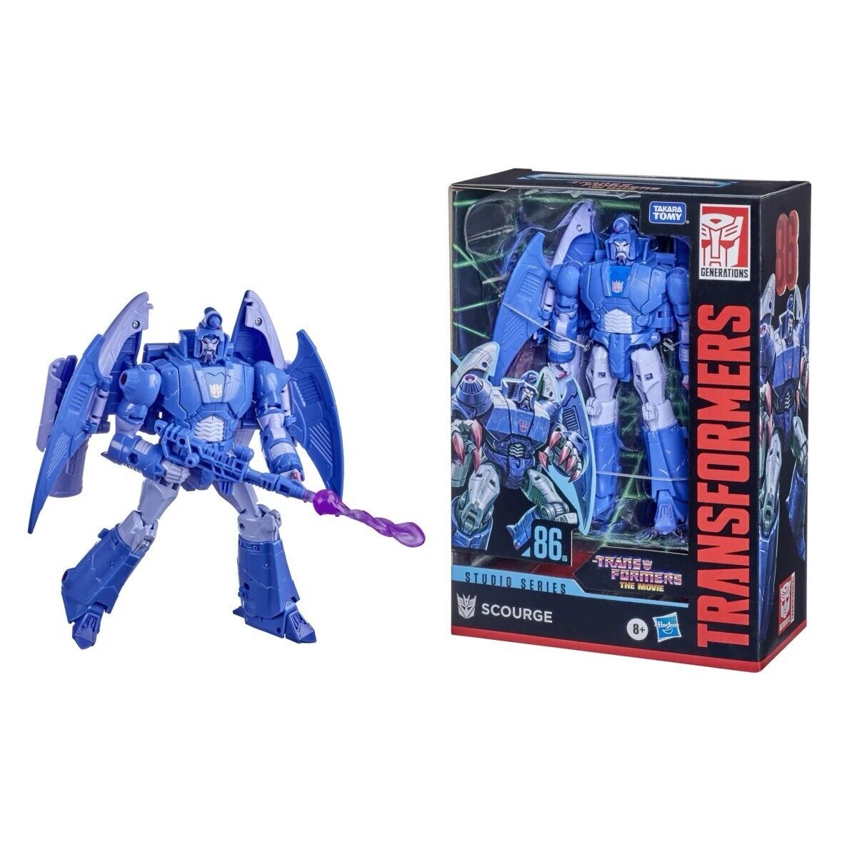 Transformers studio series scourge movie g animation cartoon