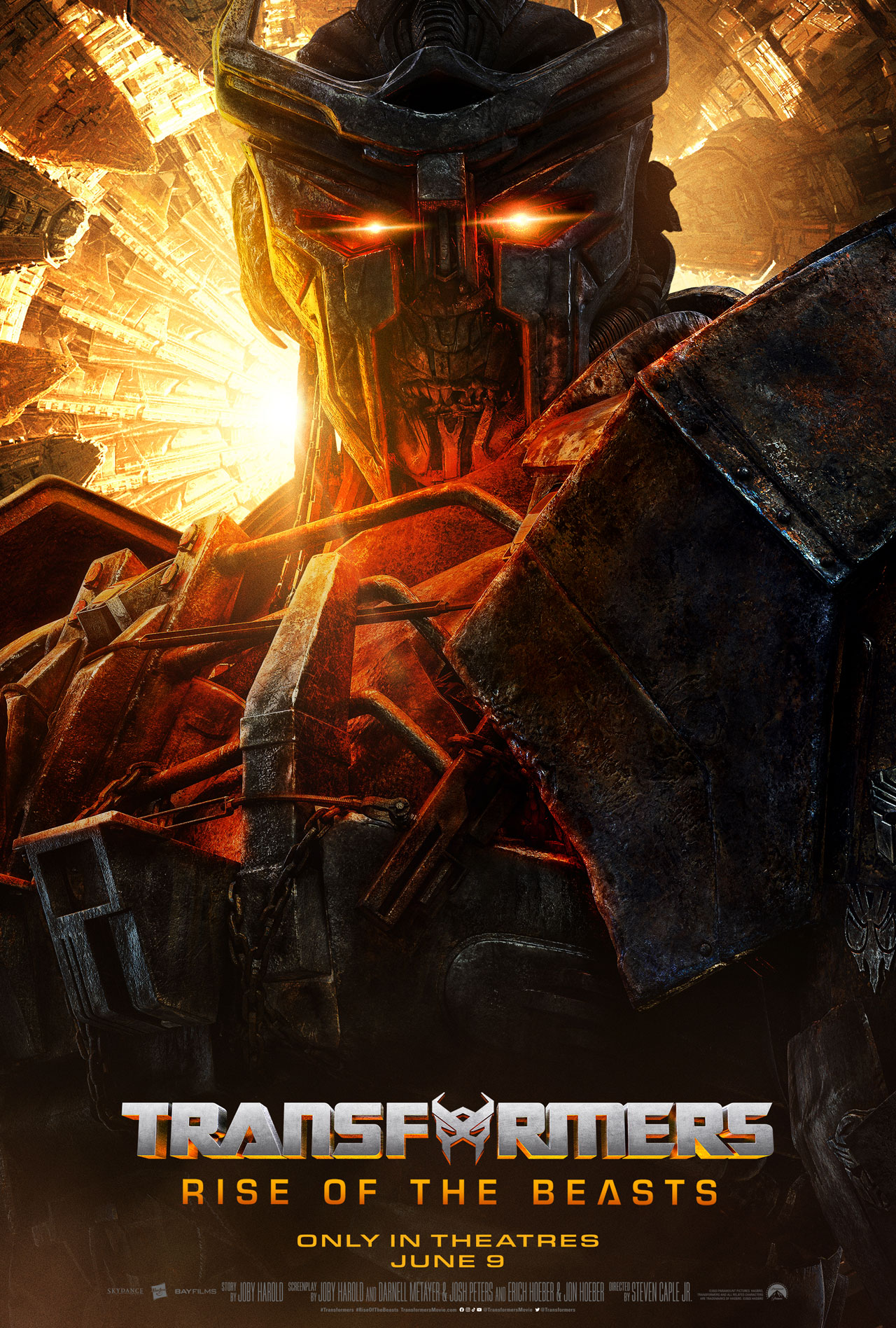 Movies transformers rise of the beasts scourge character poster released bens world of transformers