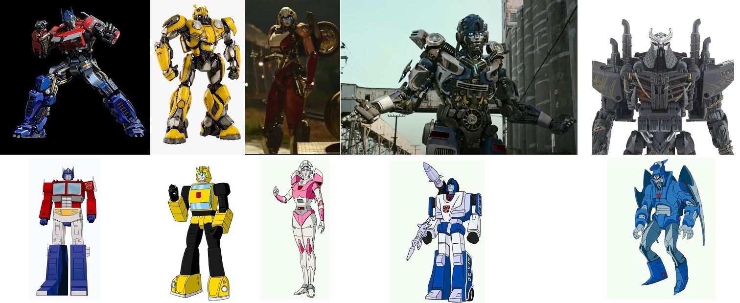 Do these rotb characters resemble their g counterpart