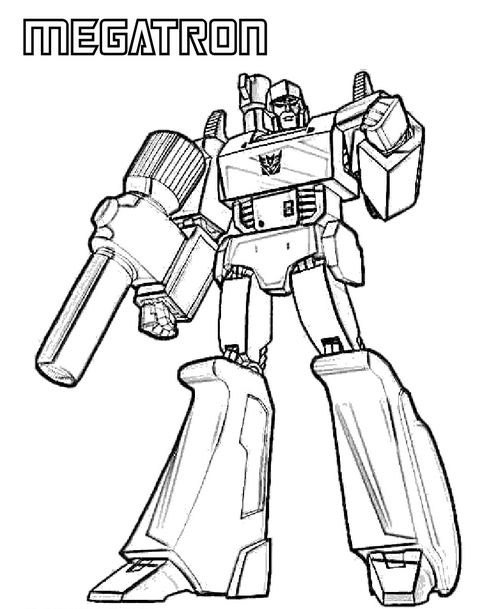 Transformers megatron coloring page coloring book transformers coloring pages coloring pages for boys coloring pages to print