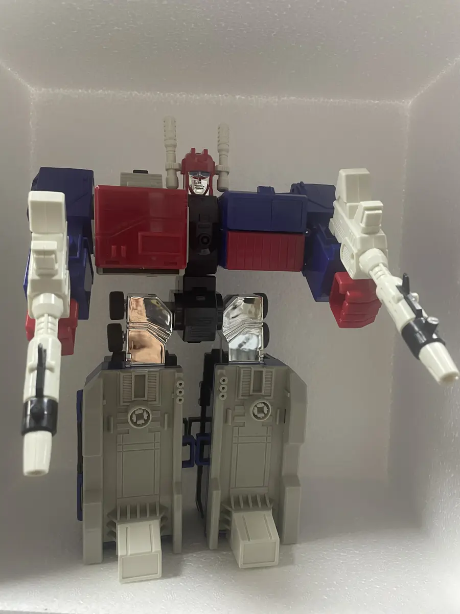 Transformers g reissue metrotitan metroplex decepticons version misb with box