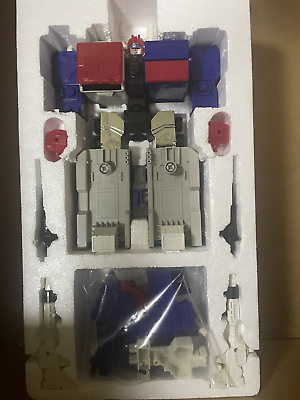 Transformers g reissue metrotitan metroplex decepticons version misb with box