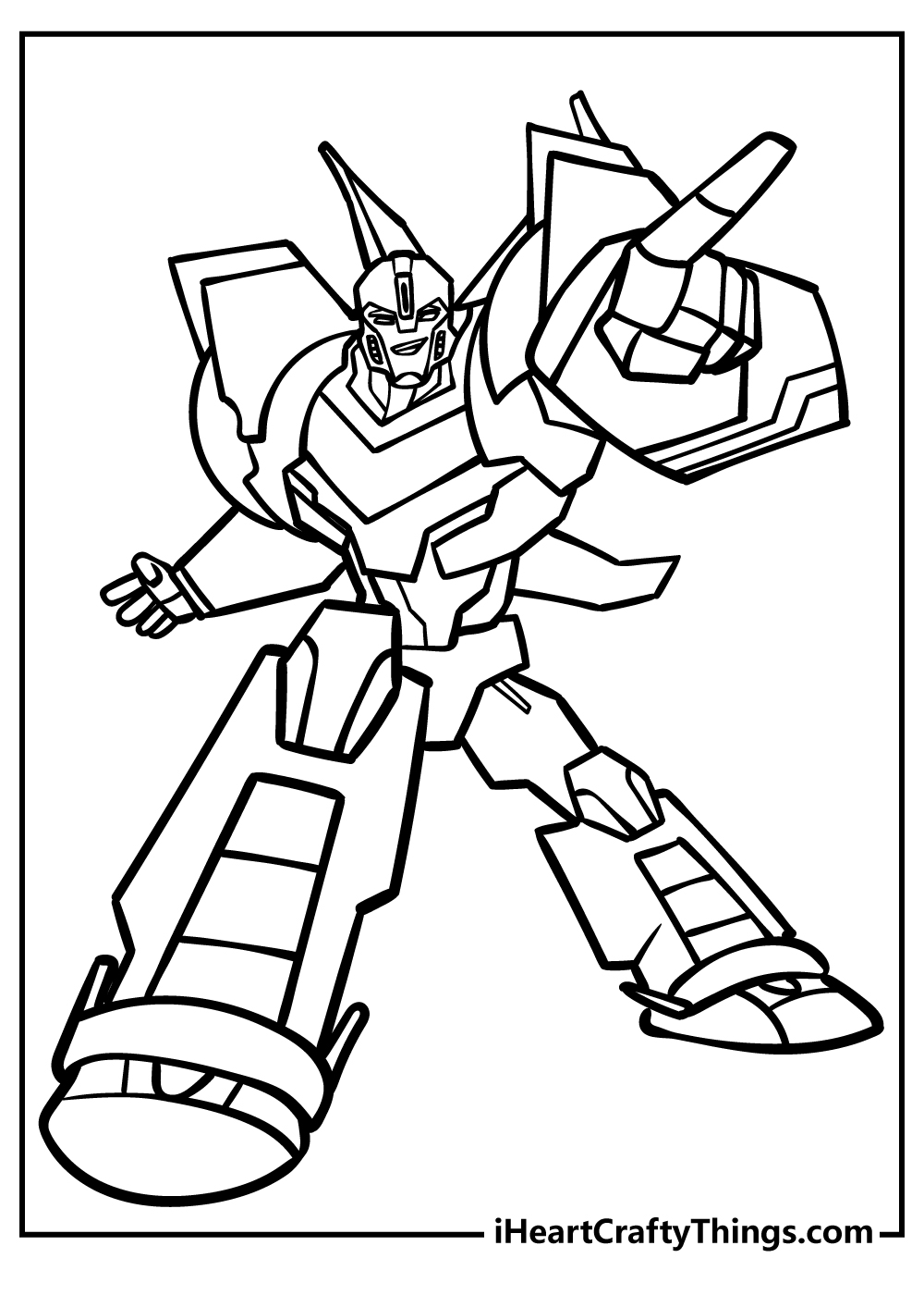 Transformers coloring pages free printables