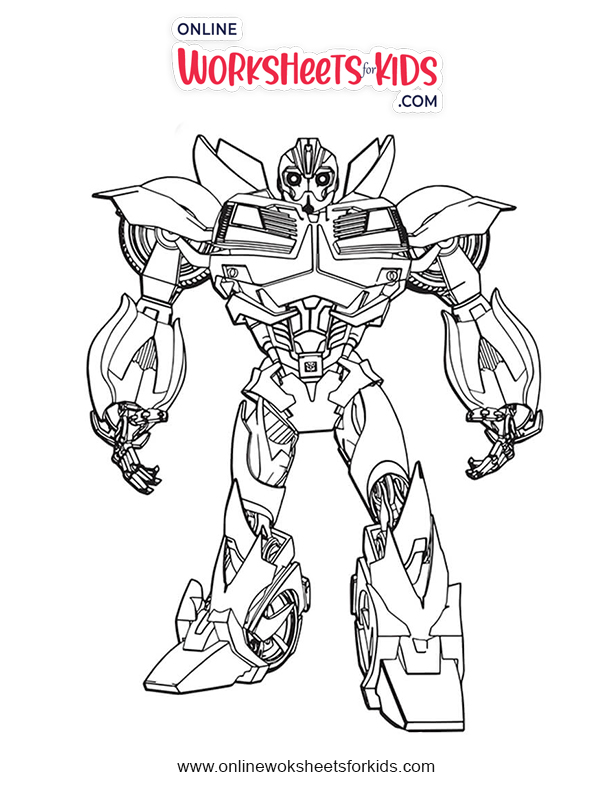 Free transformers coloring pages and printable sheets for kids
