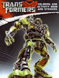 Transformers coloring and activity book and stickers transformers live action films wiki