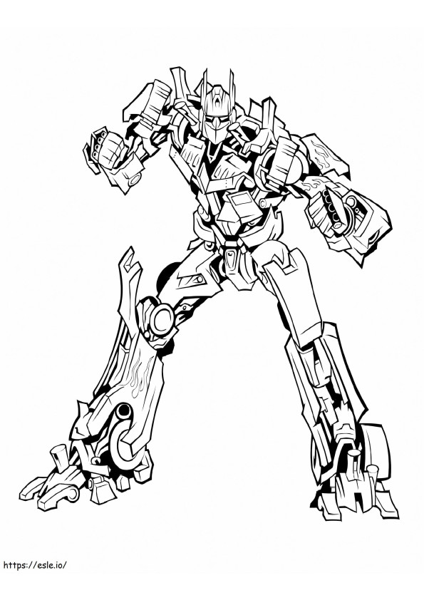 Transformers coloring coloring pages