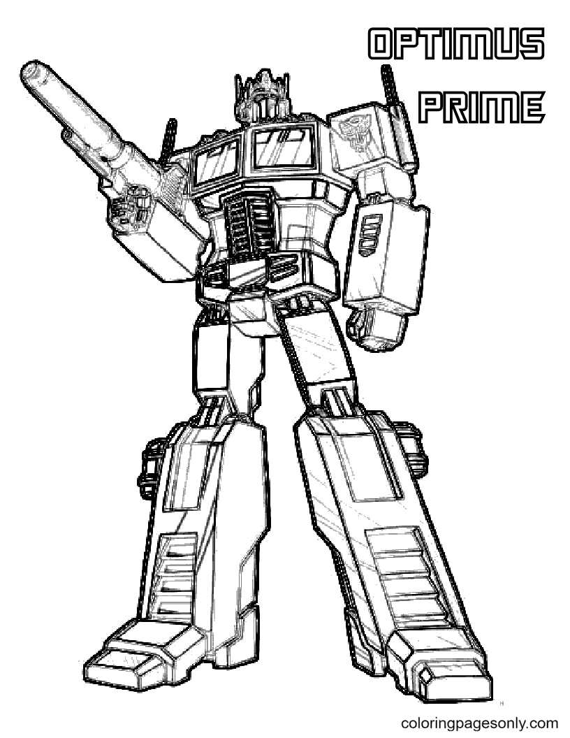 Transformers coloring pages printable for free download