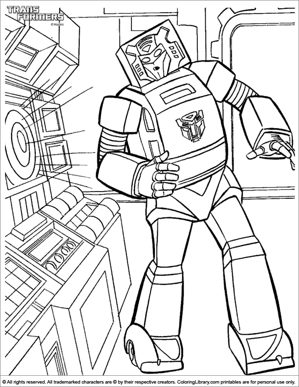 Free printable coloring page