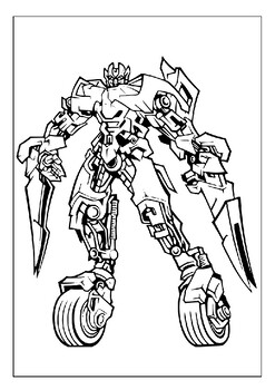 Printable transformers coloring pages fuel your childs passion for robotics