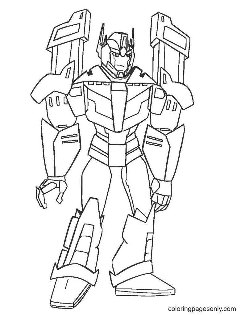 Transformers coloring pages printable for free download