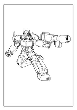 Printable transformers coloring pages fuel your childs passion for robotics