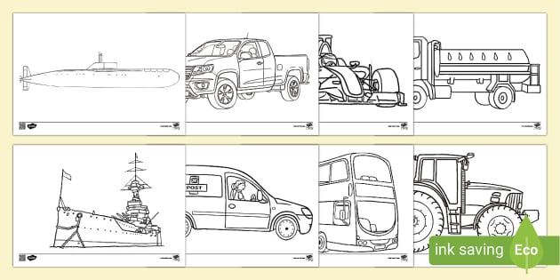 Transport louring sheets resources teacher made