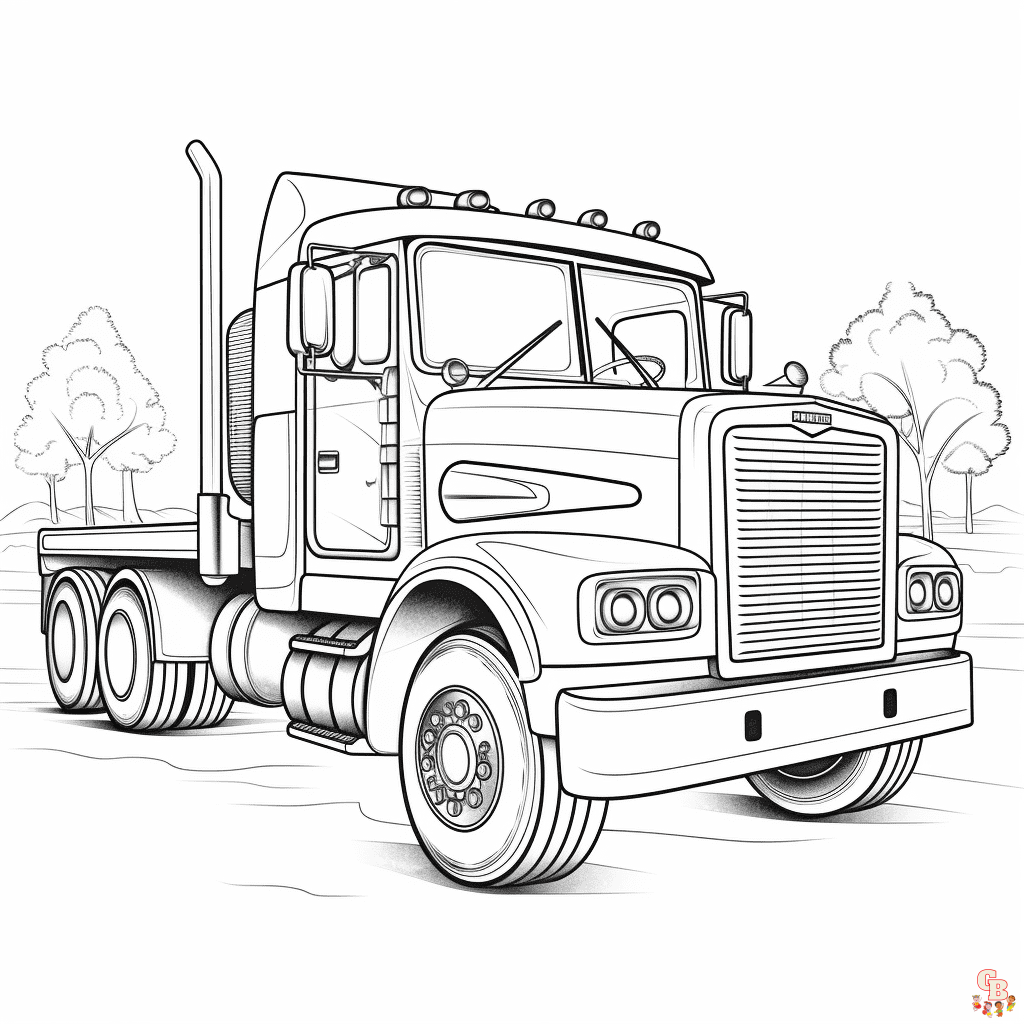 Printable transportation coloring pages free for kids and adults