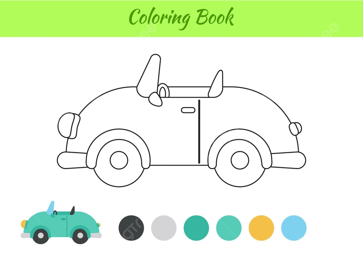 Transport coloring book for preschoolers cute play lineart vector school drawing book drawing ring drawing png and vector with transparent background for free download