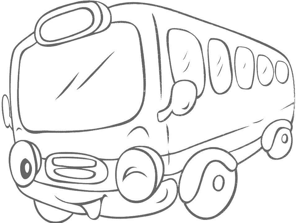 Transport coloring pages