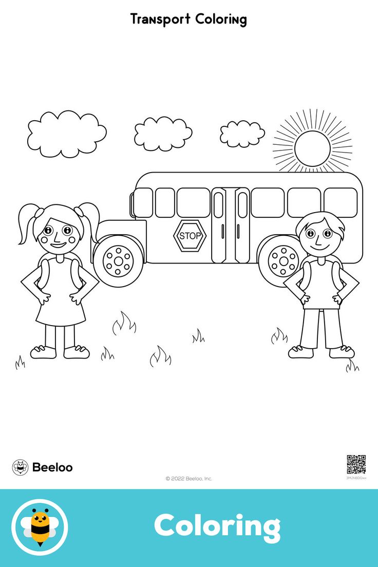 Transport coloring transportation activities printable crafts transportation