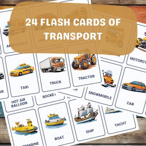 Transport flash card