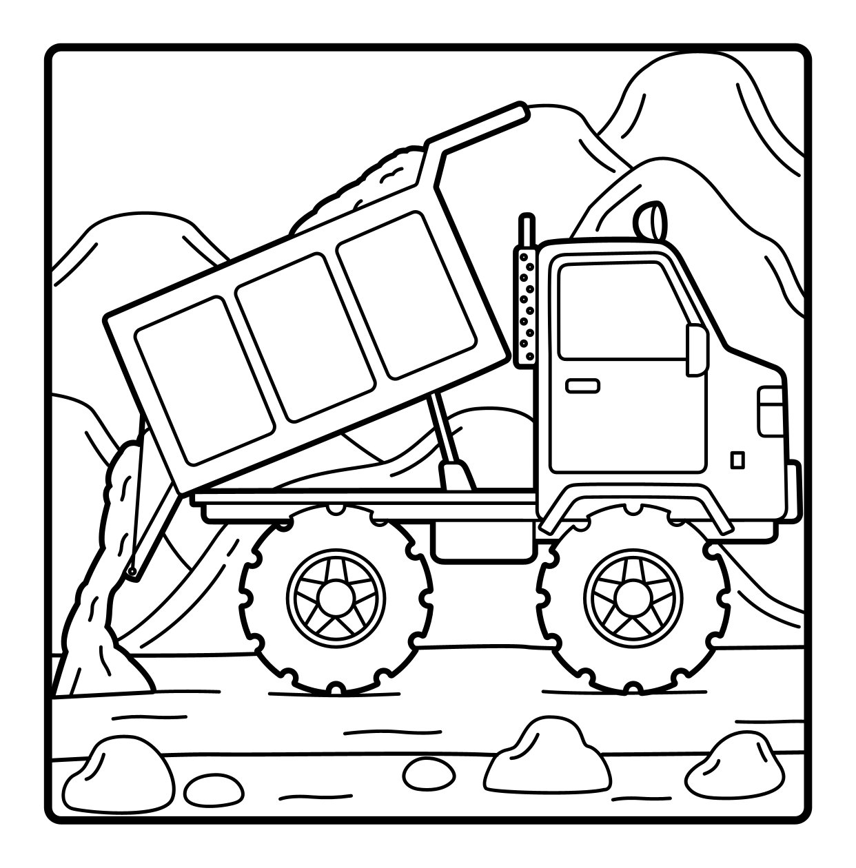 Things that go coloring book for kids a collection of amazing transport for kids to color and learn made by teachers