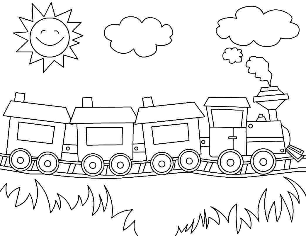 Printable coloring pages transportation train for preschool àªàààààààààªàµ ààààààààààààªàµ àààààààààààààààààààààµàà