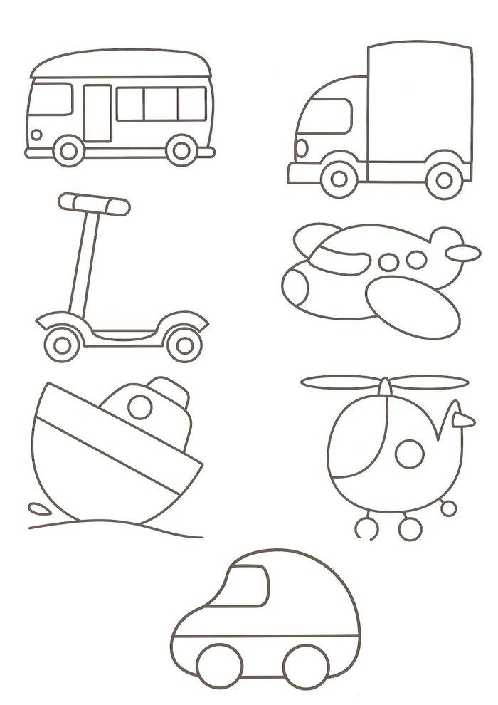 Lets us learn with these transportation coloring pages pdf