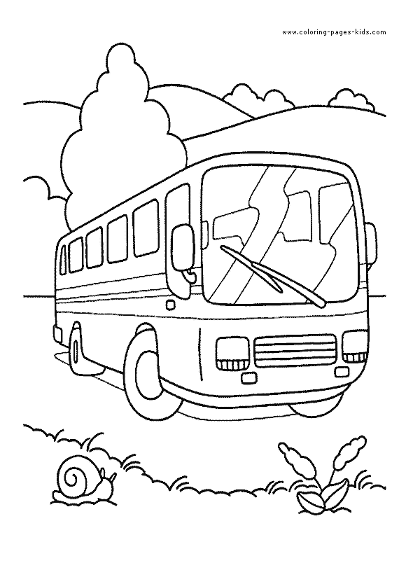 Bus color pages