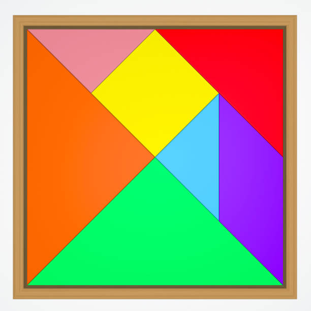 Tangram stock illustrations royalty