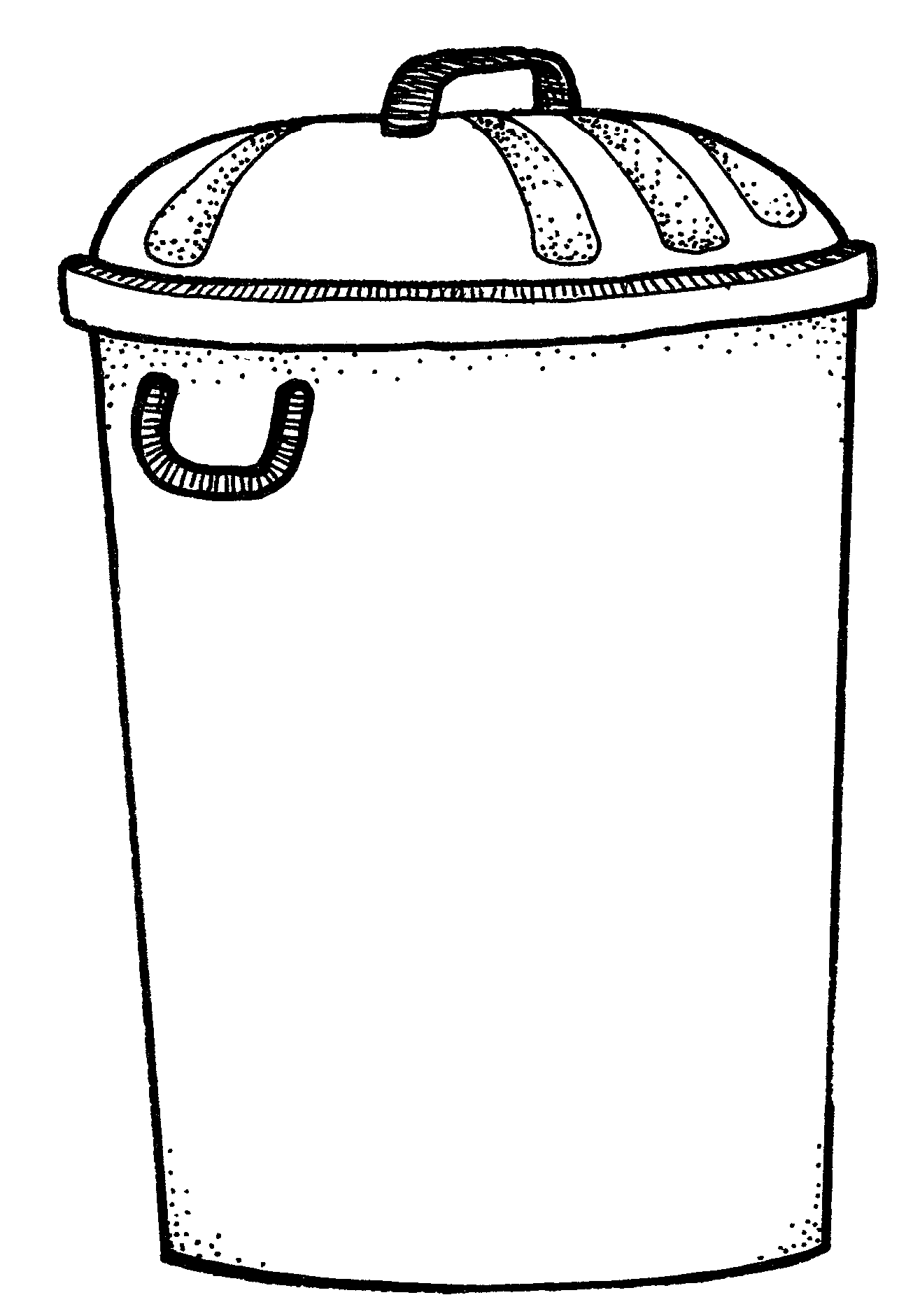 Trash can clipart