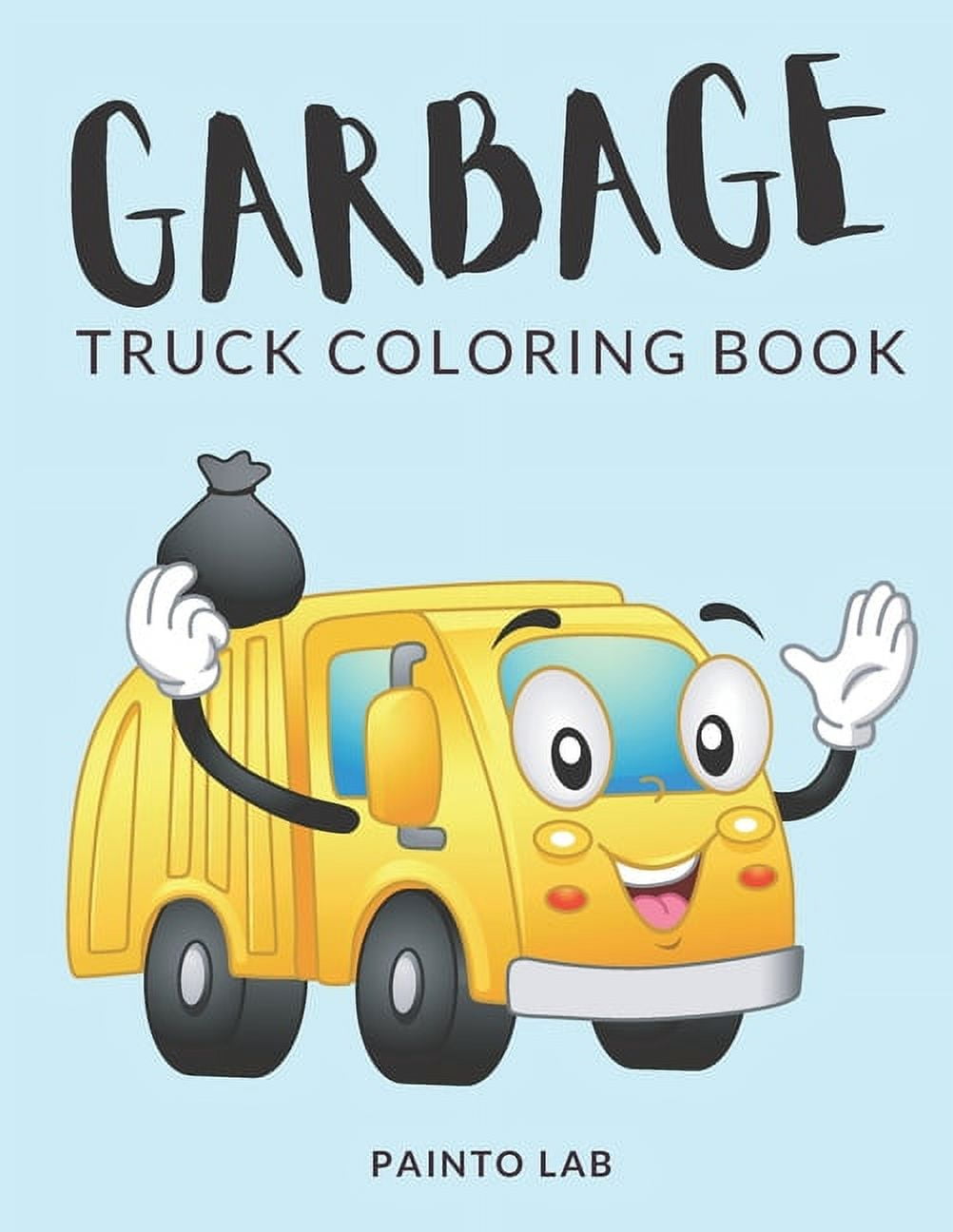 Garbage truck coloring book trash truck coloring pages over pages to color perfect bin lorry colouring pages for b