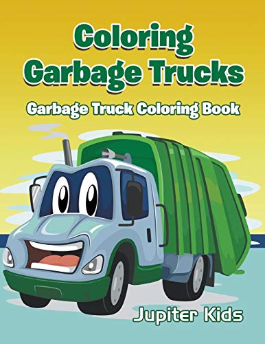 Coloring garbage trucks garbage truck coloring book