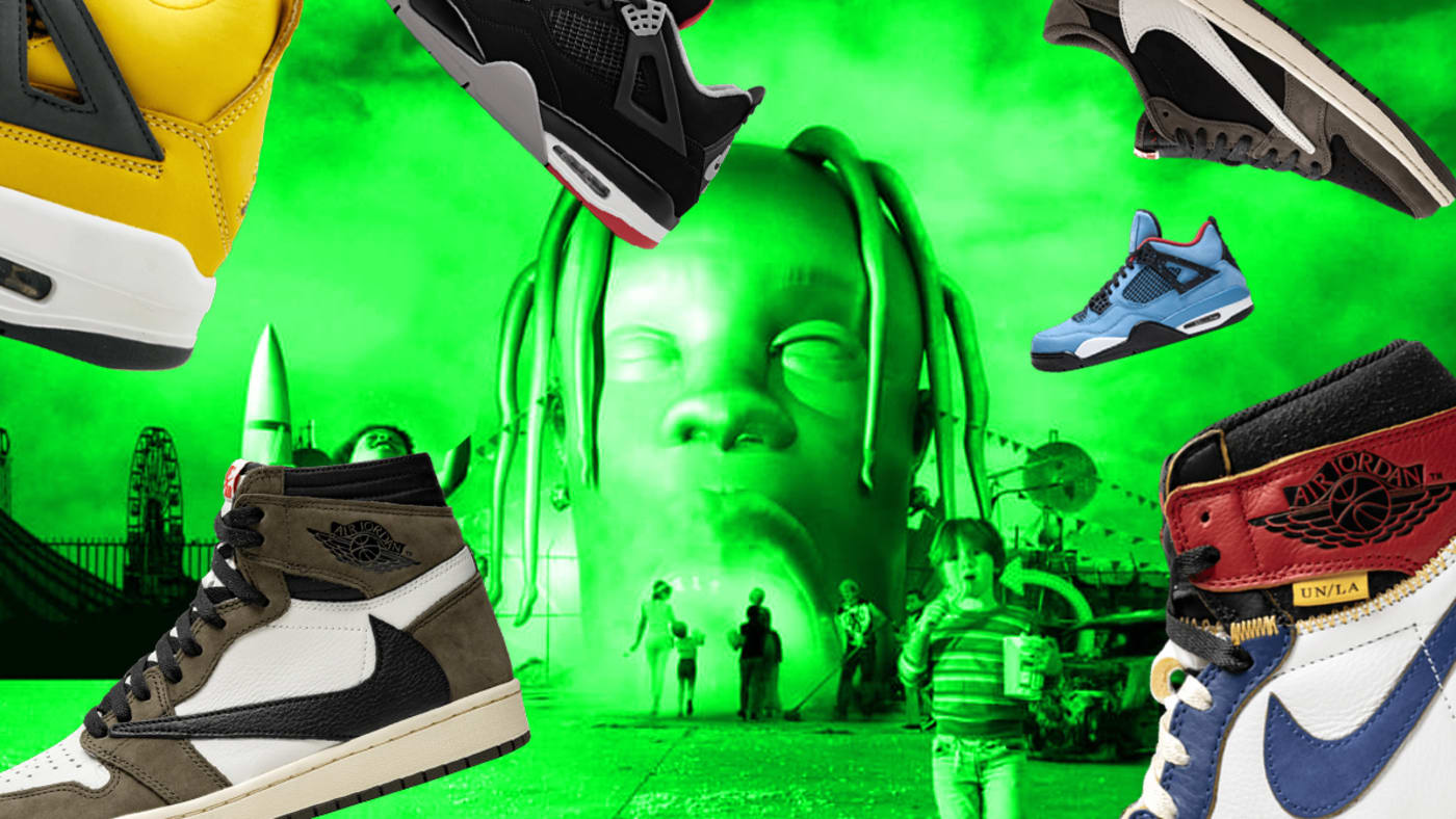 Best sneakers travis scott wore during look mom i can fly