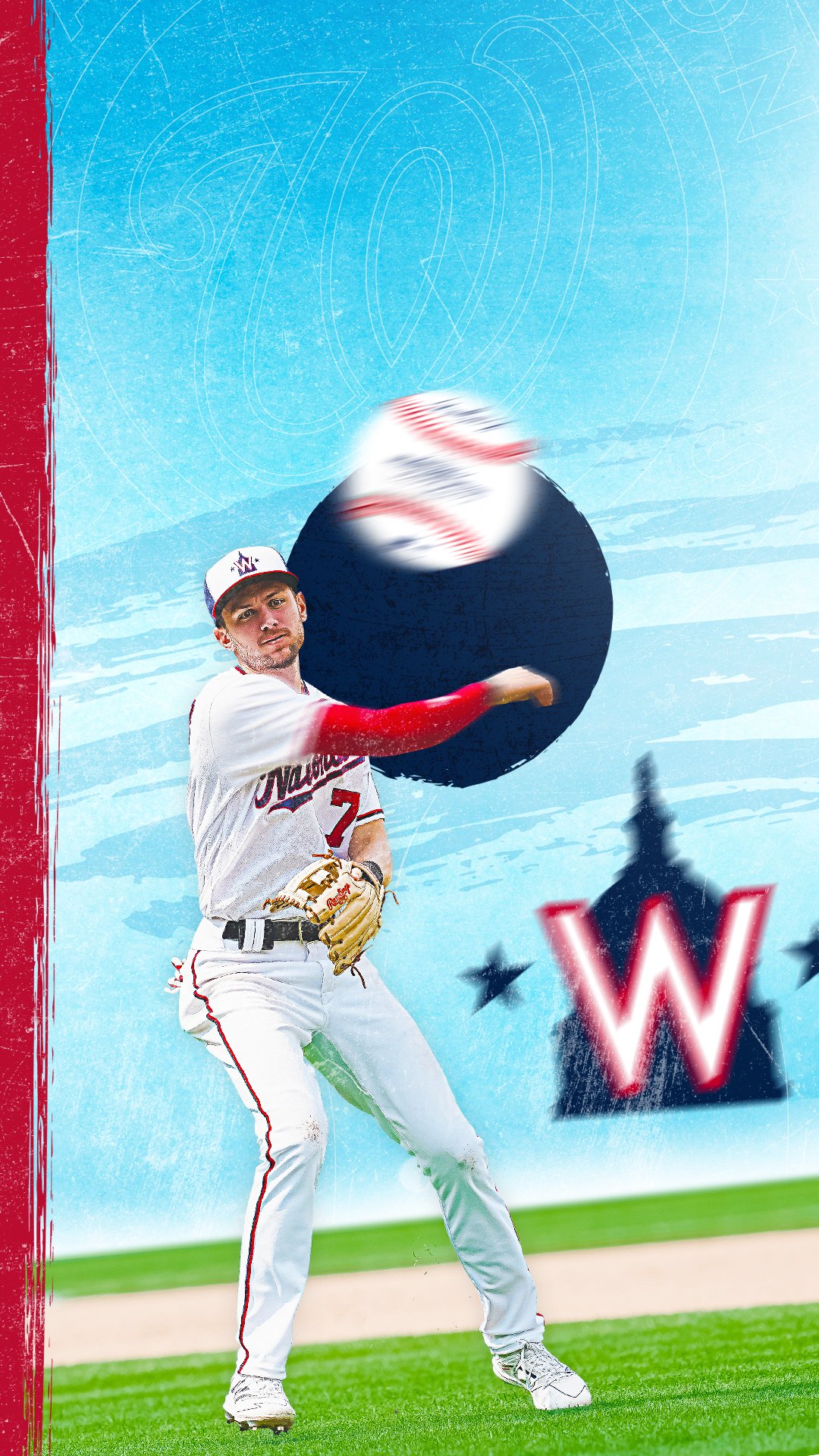 Washington Nationals Trea Turner transparent PNG - StickPNG