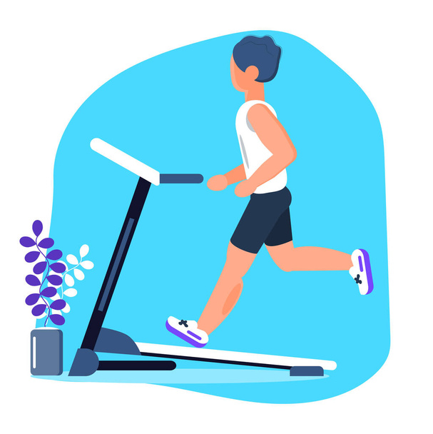 Treadmill free stock vectors