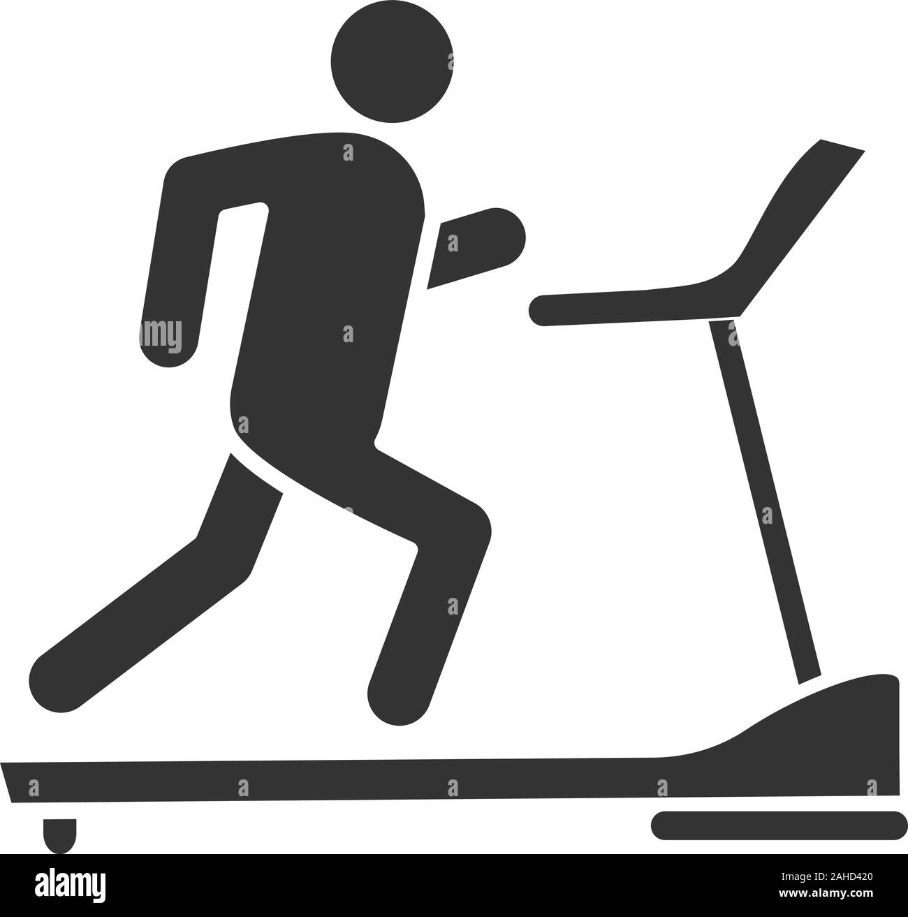 Treadmill vector vectors black and white stock photos images