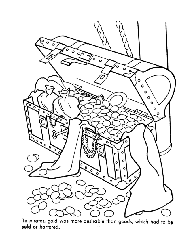 Bluebonkers caribbean pirates of the sea coloring pages