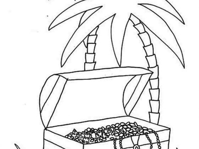 Free easy to print pirate coloring pages