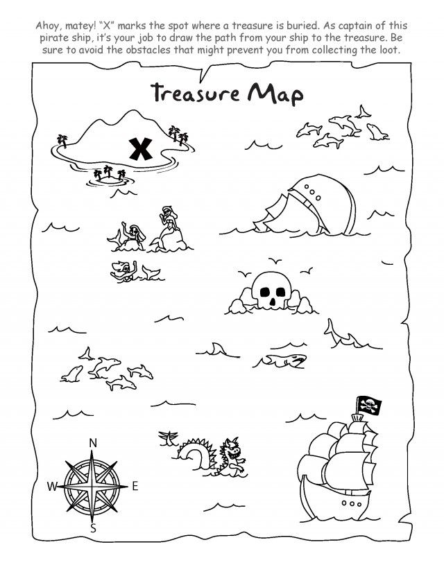 Treasure map coloring pages treasure map coloring pages parãbolas de jesus atividades de piratas mapas de tesouro pirata