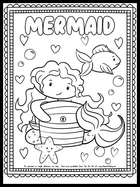 Mermaids â the art kit